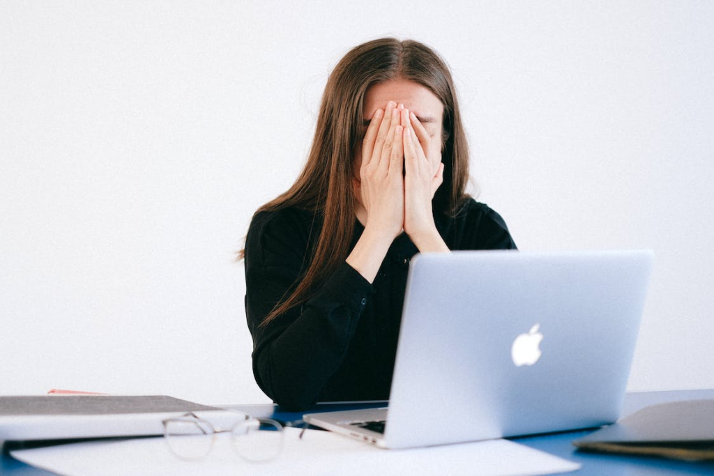 woman in an office